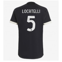 Camisa de Futebol Juventus Manuel Locatelli #5 Equipamento Alternativo 2023-24 Manga Curta